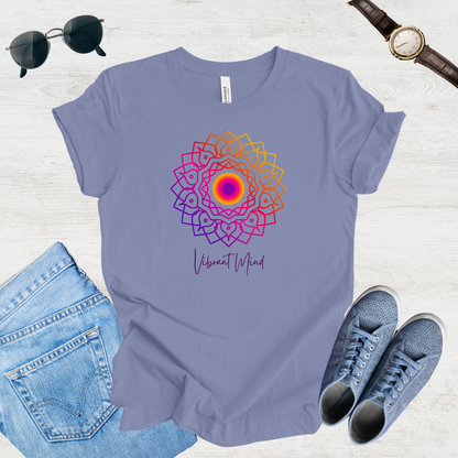 Vibrant Mind Mandala Unisex Tee