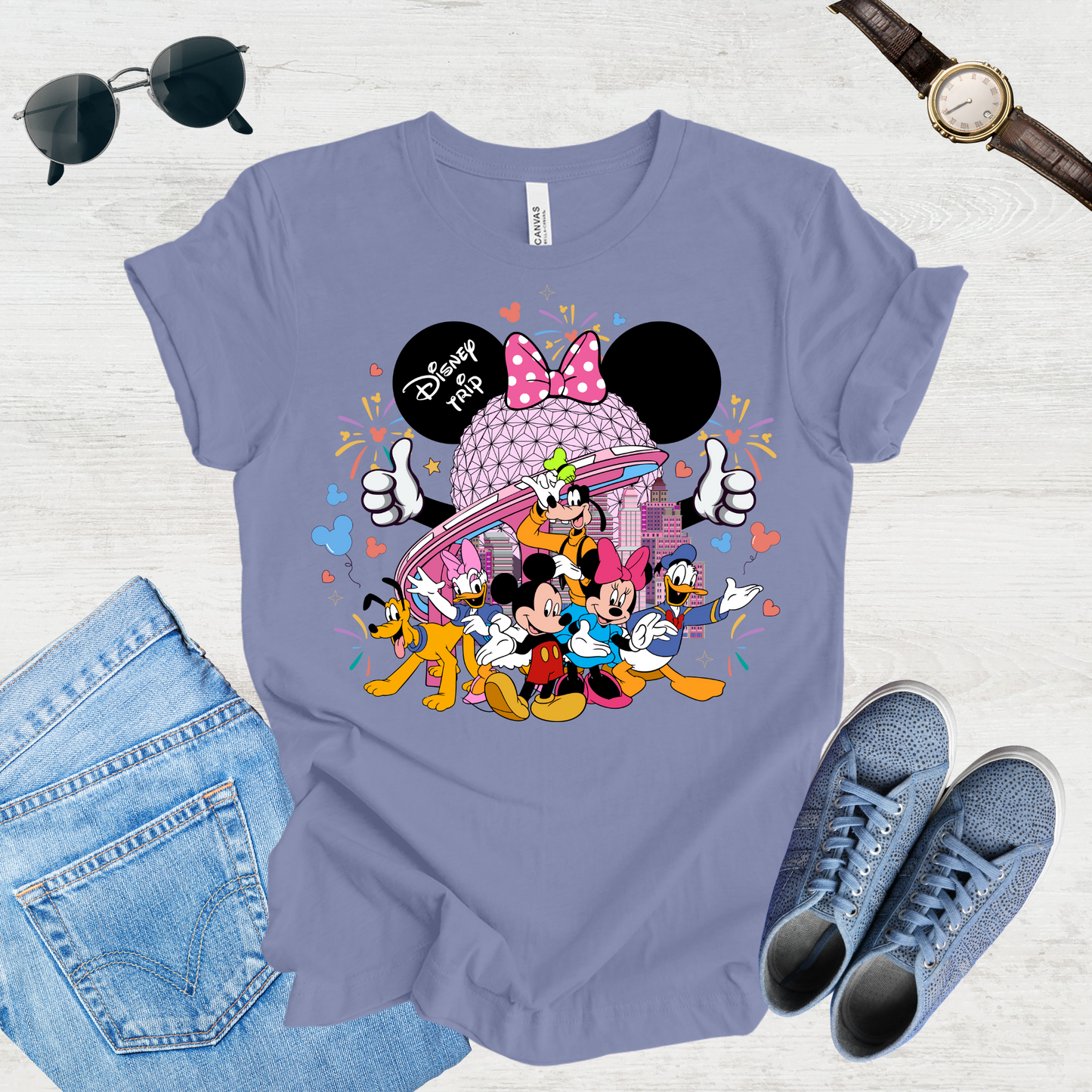Minnie Mouse Ears & Memories Tee