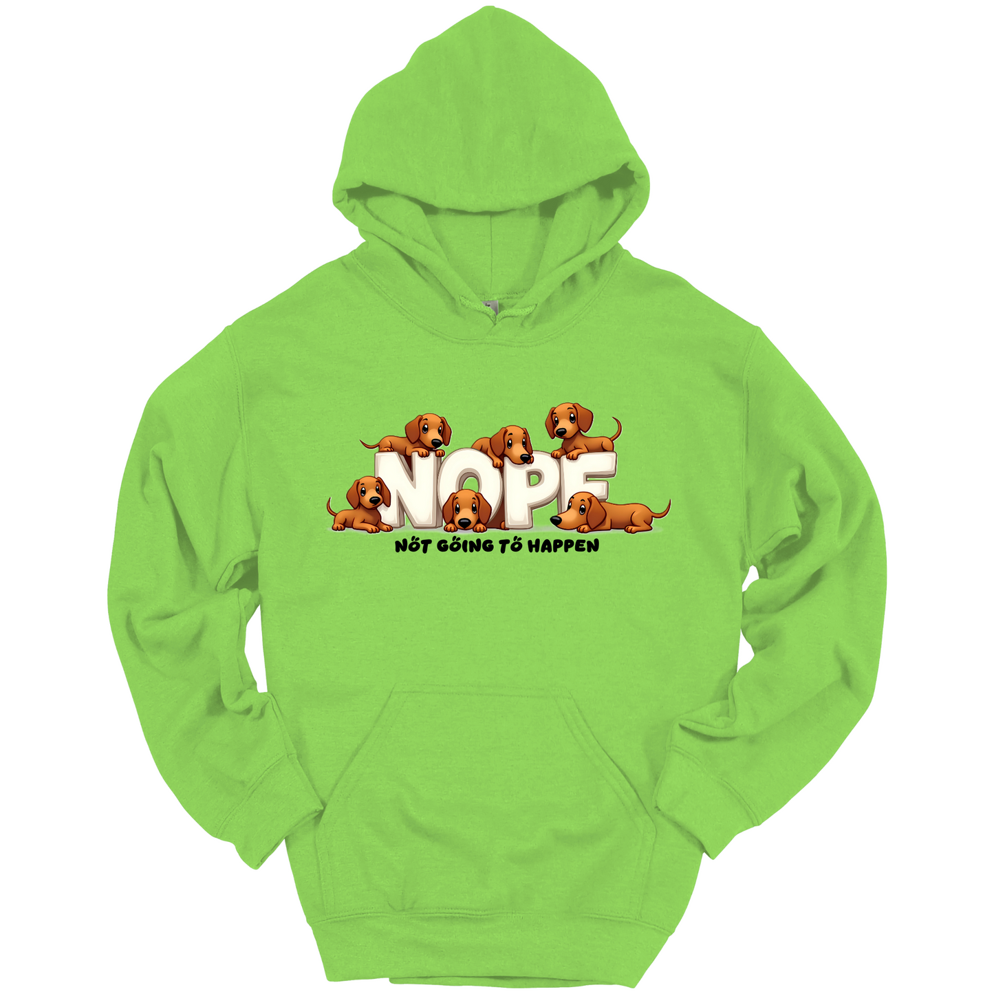 Dachshund NOPE Hoodie