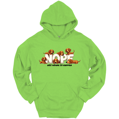 Dachshund NOPE Hoodie