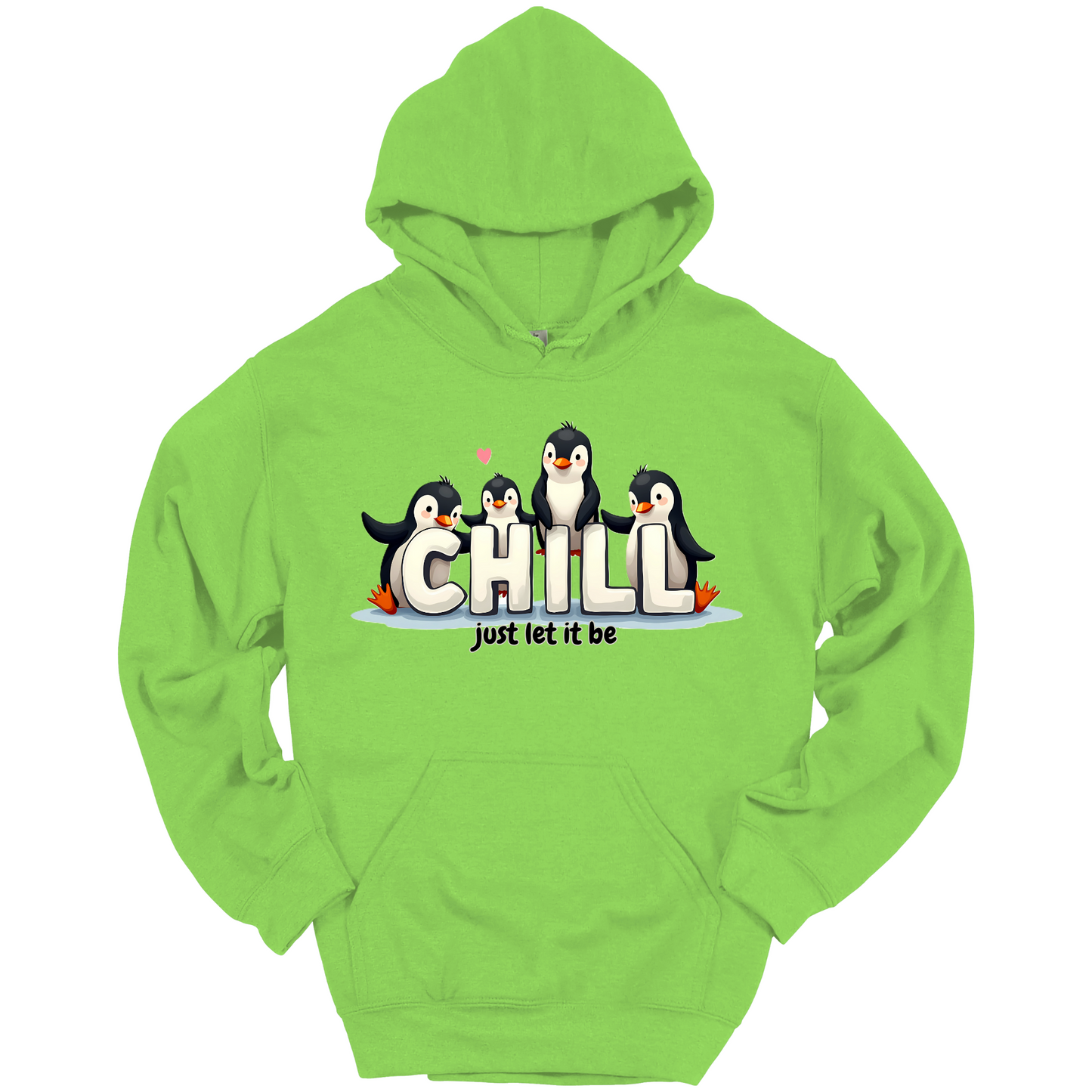 Chill Vibes Only – Penguin Edition Hoodie