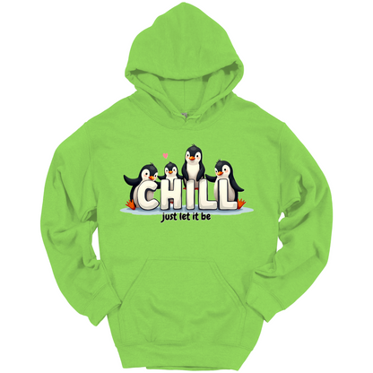 Chill Vibes Only – Penguin Edition Hoodie