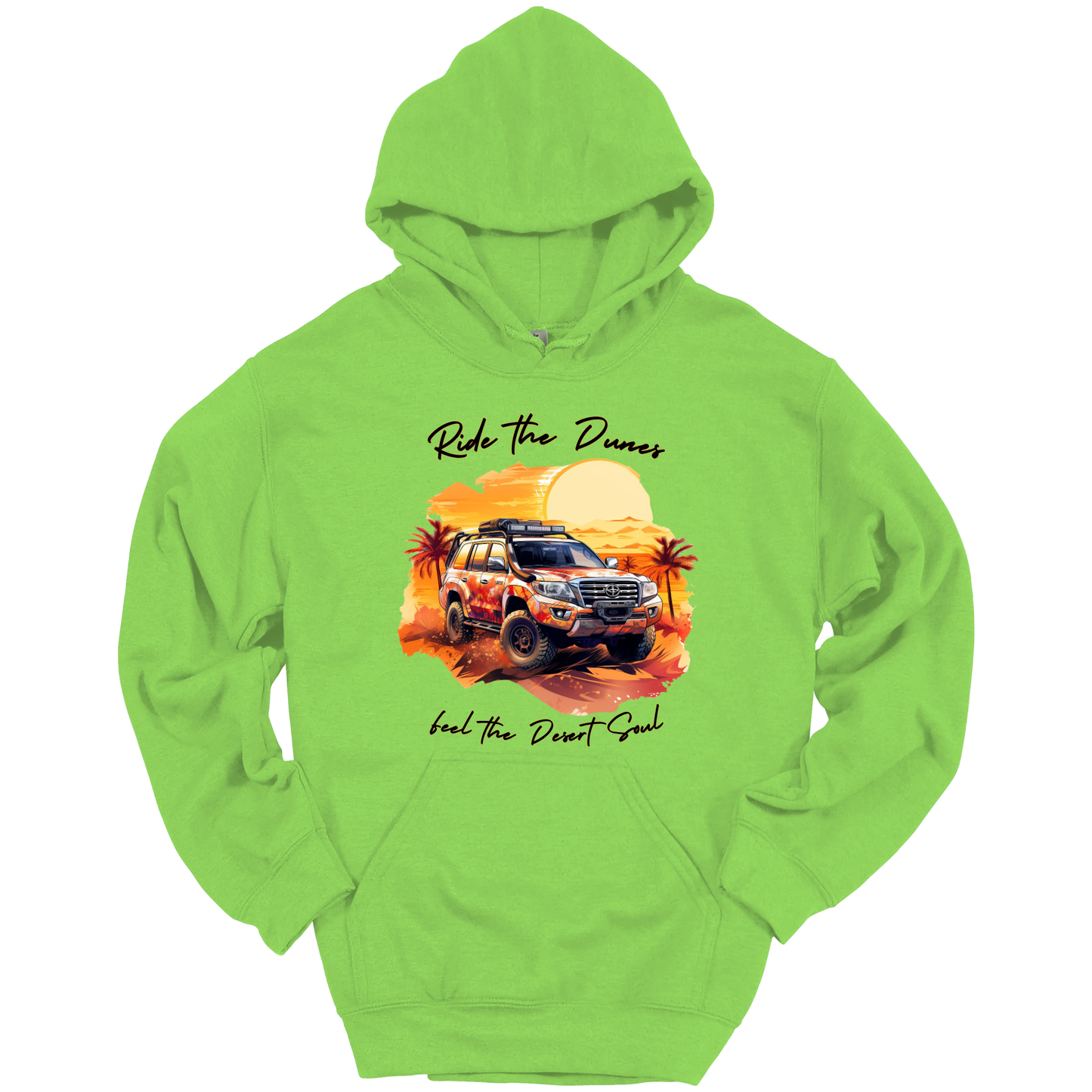 Desert Dreams: Dubai Safari Adventure Hoodie