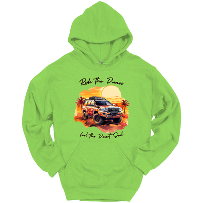 Desert Dreams: Dubai Safari Adventure Hoodie