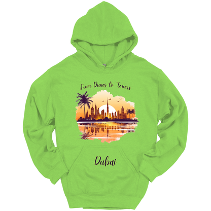 From Dunes to Towers: Dubai Adventure Hoodie