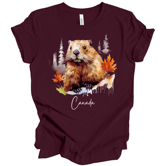 Hamster Explorer: Canada Adventure Unisex Tee
