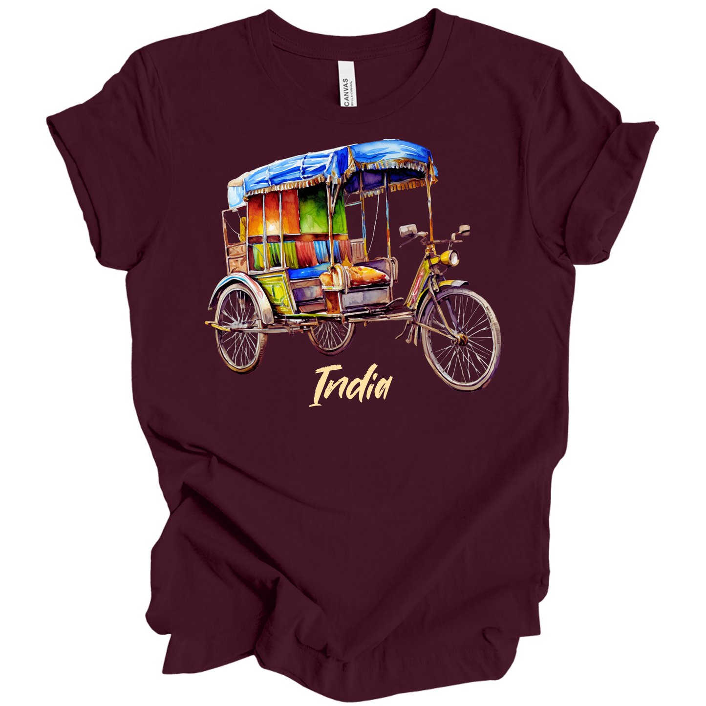 Rickshaw Rides: Explore India Tee
