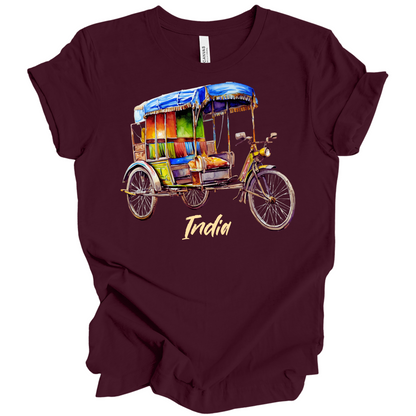Rickshaw Rides: Explore India Tee