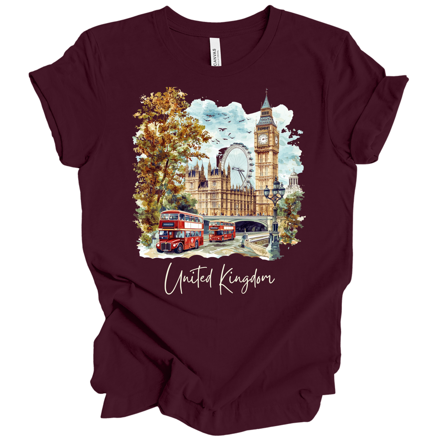London Landmarks Explorer Tee