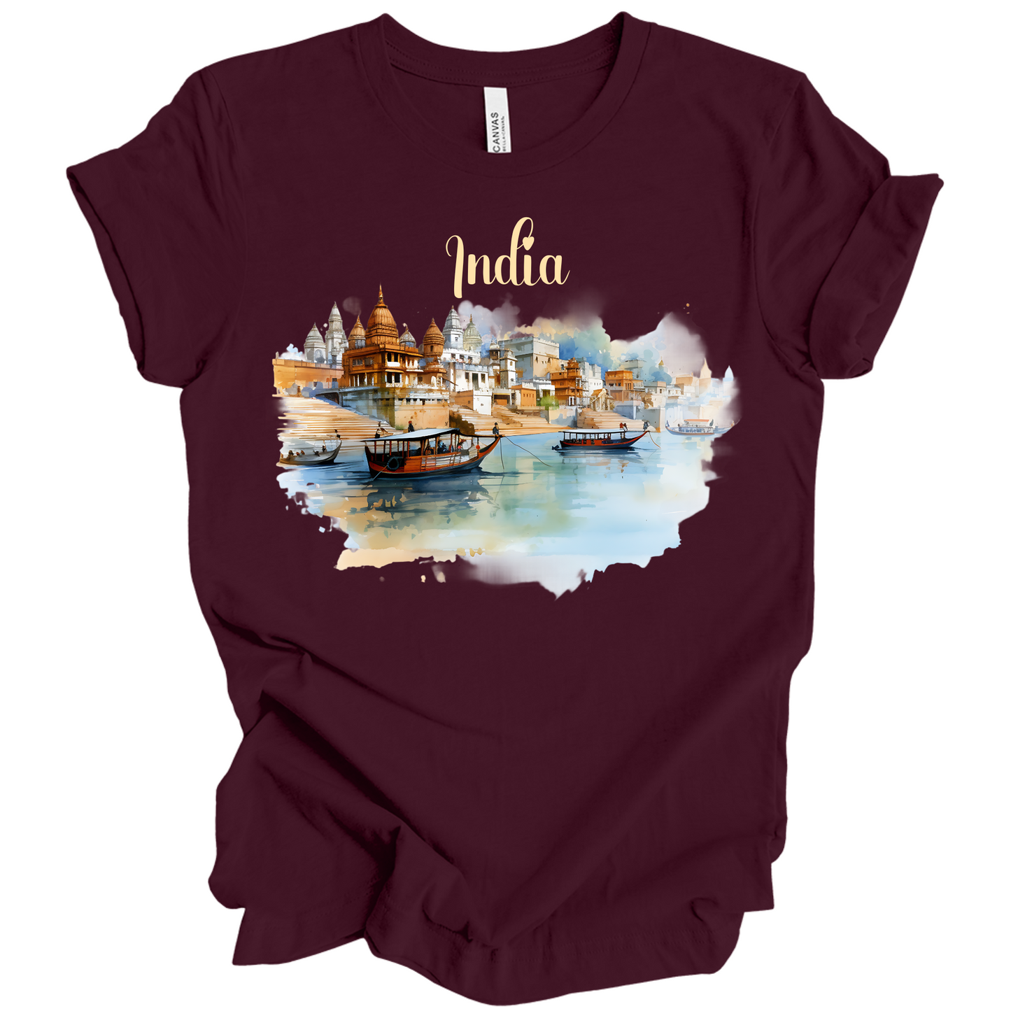 Sacred Waters: Ganga River India Tee