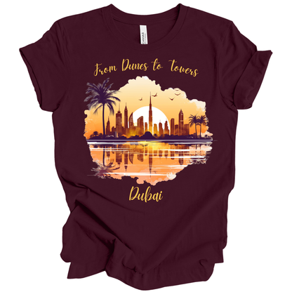 From Dunes to Towers: Dubai Adventure Tee