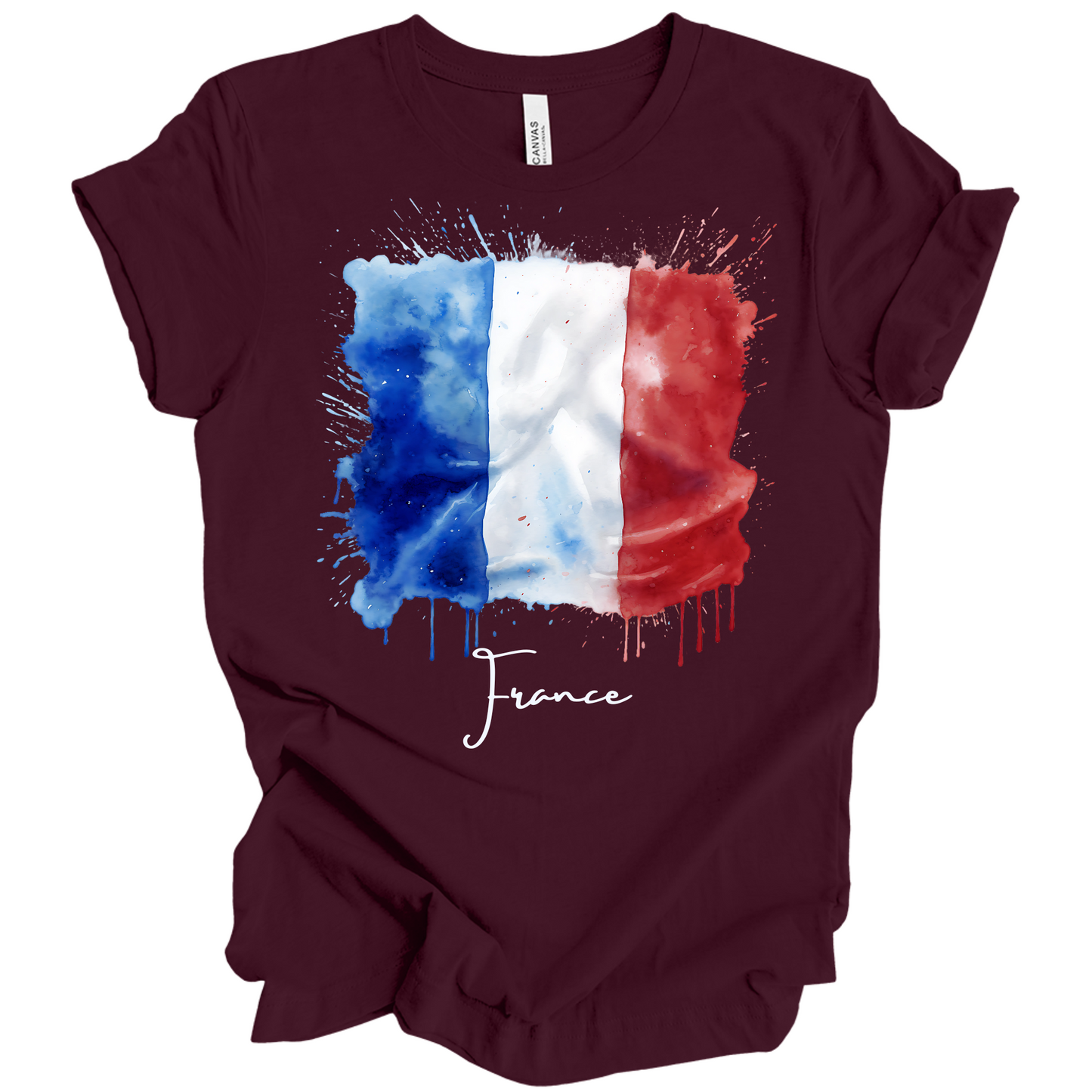 Vive La France: French Flag Tee