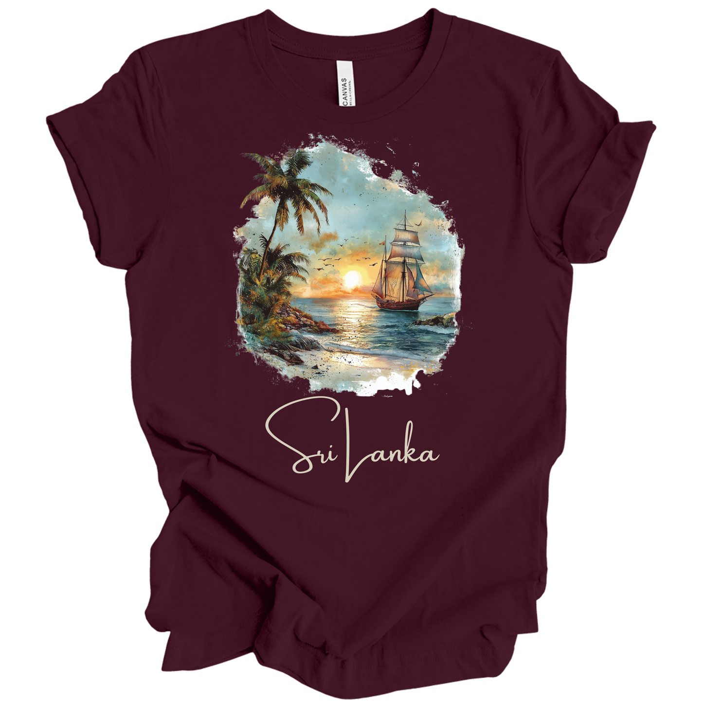 Sri Lanka Escape: Coastal Paradise Tee
