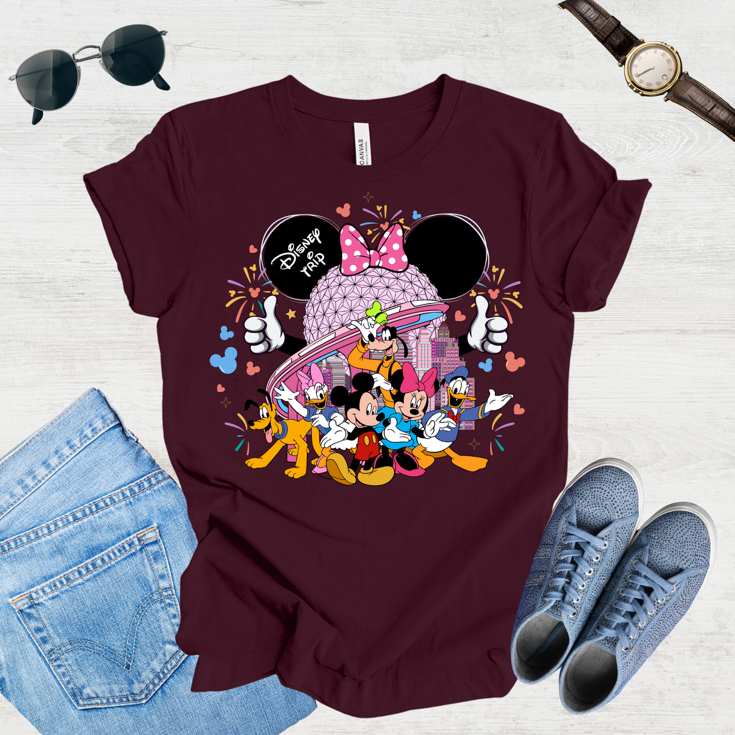 Minnie Mouse Ears & Memories Tee
