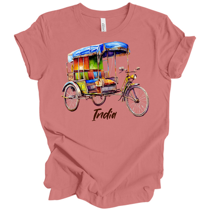 Rickshaw Rides: Explore India Tee