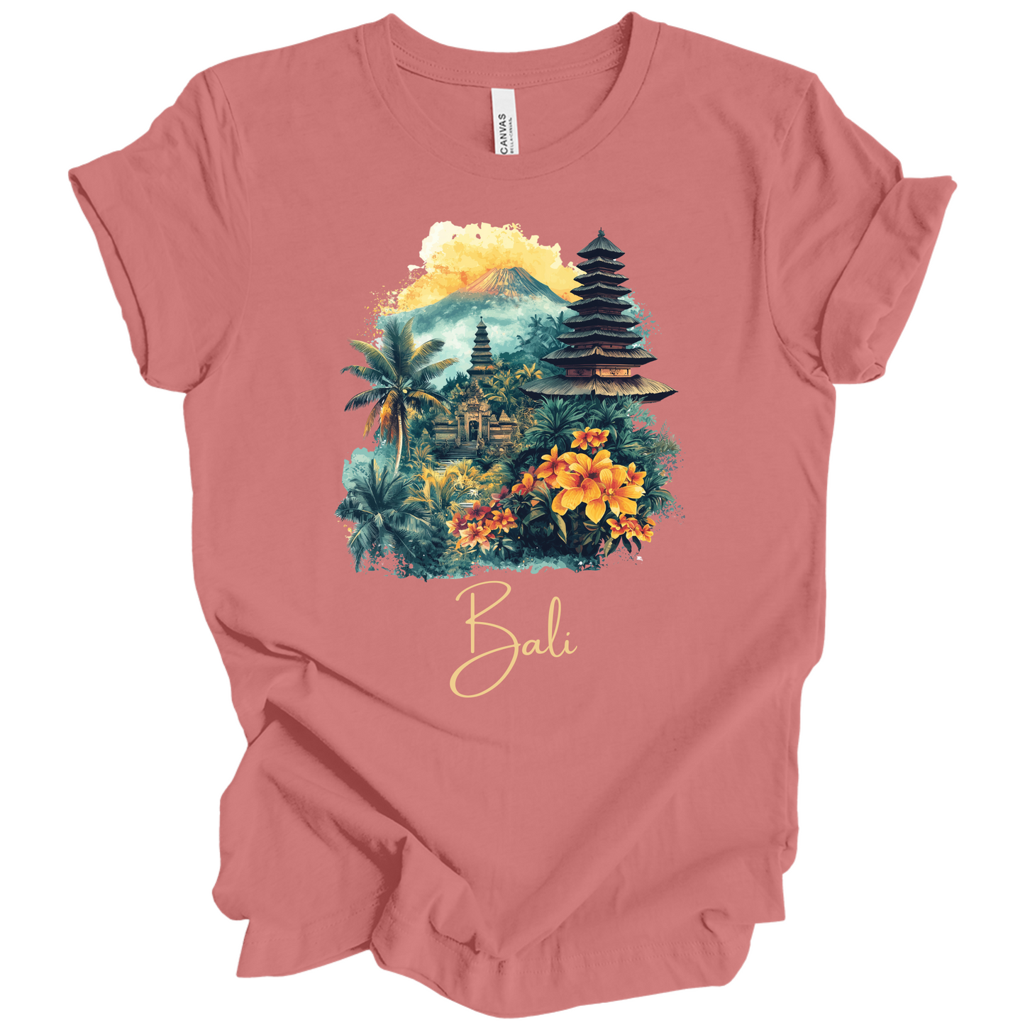 Bali Escape: Island Vibes, Timeless Comfort Unisex T-Shirt