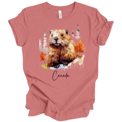 Hamster Explorer: Canada Adventure Unisex Tee