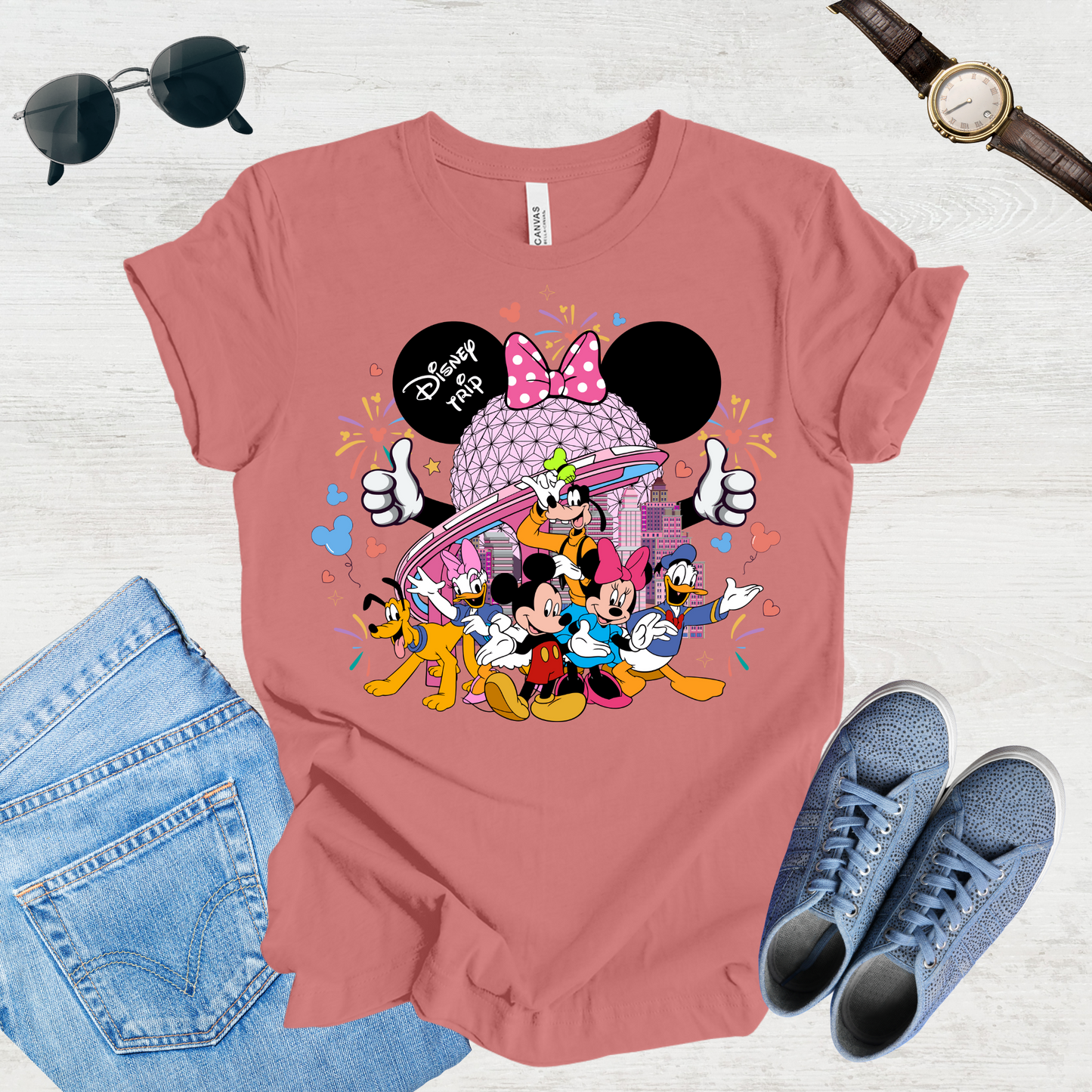 Minnie Mouse Ears & Memories Tee