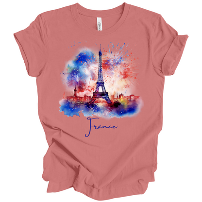 Wanderlust France, Paris: Eiffel Tower Tee