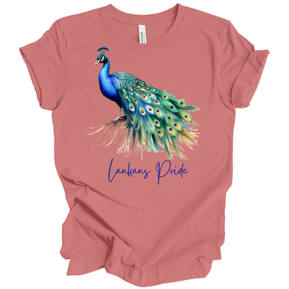 Majestic Peacock Sri Lanka Tee