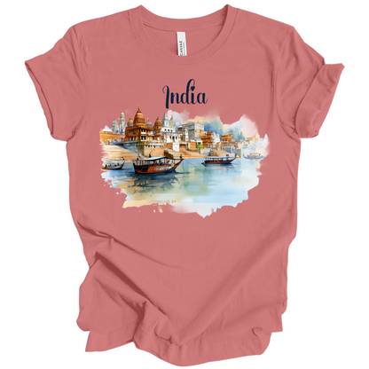 Sacred Waters: Ganga River India Tee