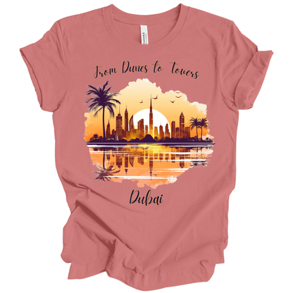 From Dunes to Towers: Dubai Adventure Tee