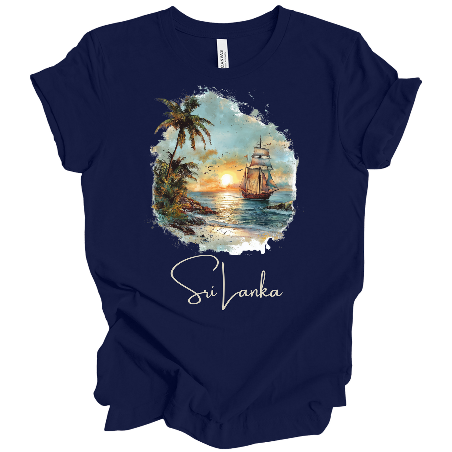 Sri Lanka Escape: Coastal Paradise Tee