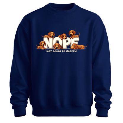 Dachshund NOPE Sweatshirt