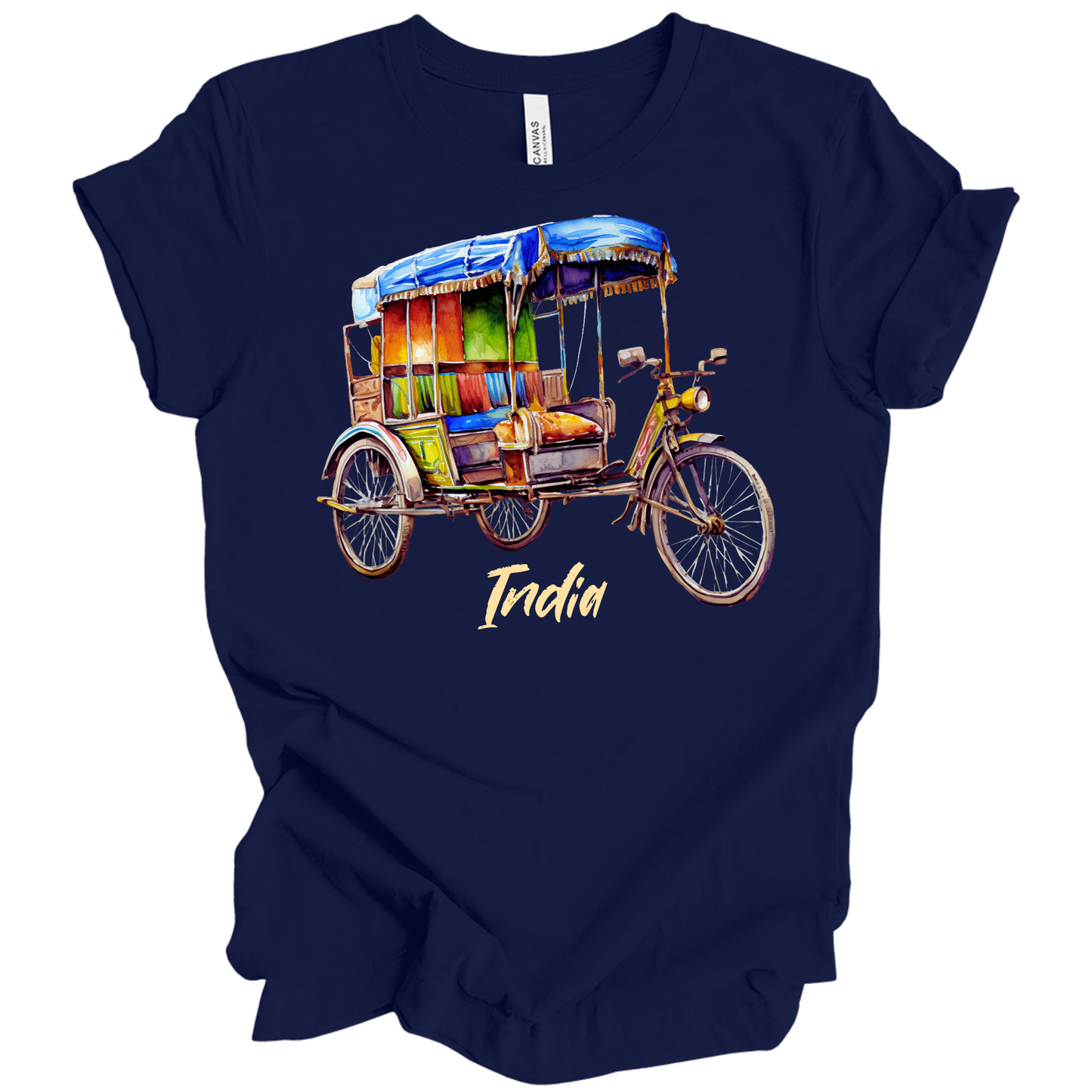 Rickshaw Rides: Explore India Tee