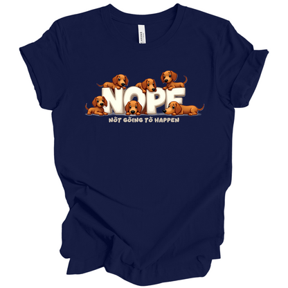 Dachshund NOPE Tee