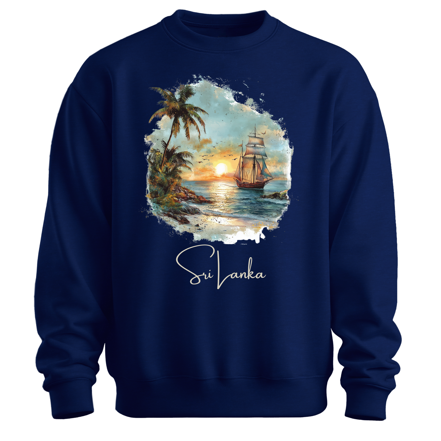 Sri Lanka Escape: Coastal Paradise Sweatshirt