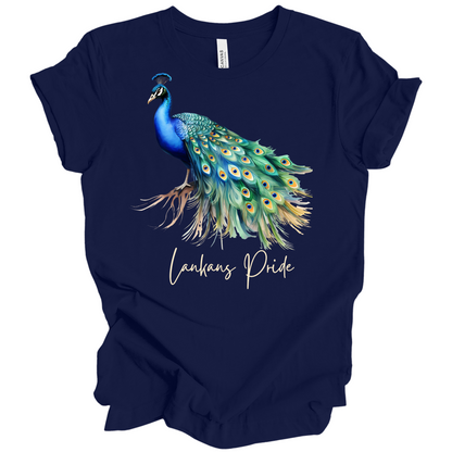 Majestic Peacock Sri Lanka Tee