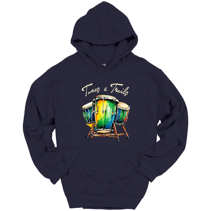 Tunes & Trails – Rhythmic Journeys Hoodie