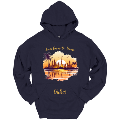 From Dunes to Towers: Dubai Adventure Hoodie