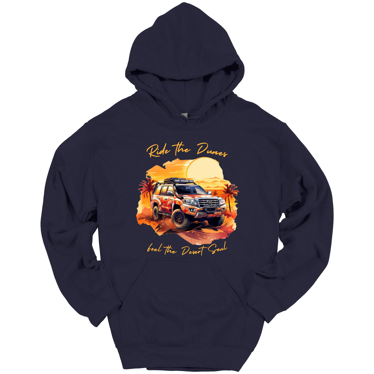 Desert Dreams: Dubai Safari Adventure Hoodie