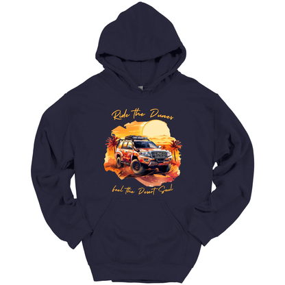 Desert Dreams: Dubai Safari Adventure Hoodie