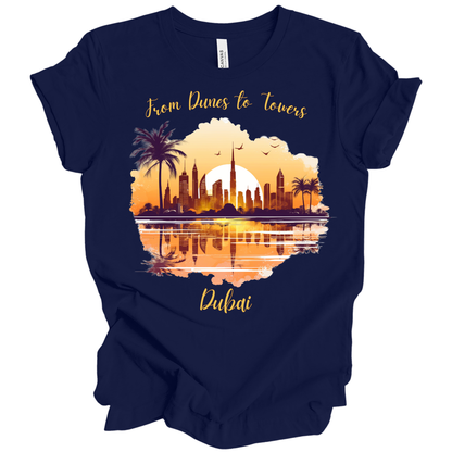 From Dunes to Towers: Dubai Adventure Tee