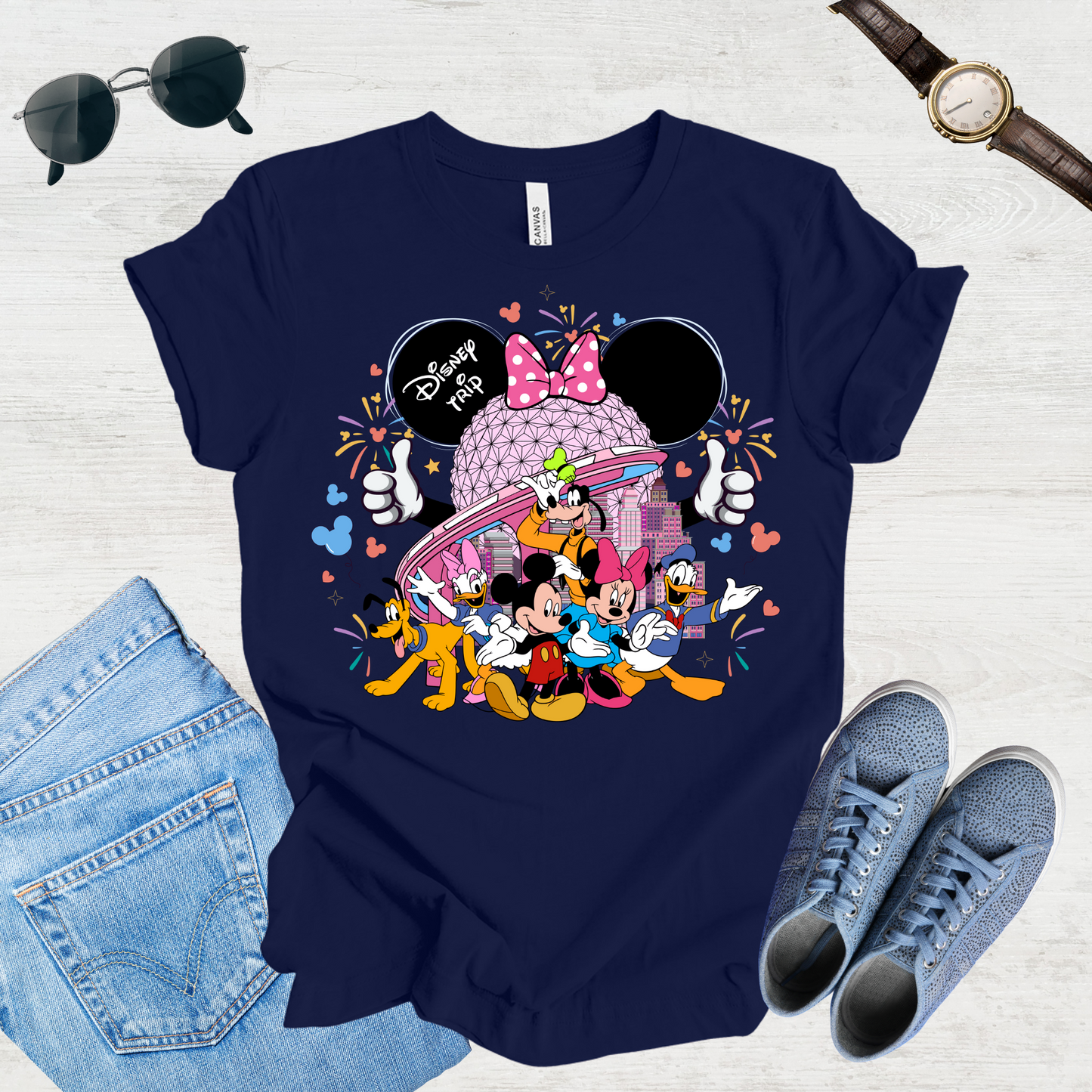 Minnie Mouse Ears & Memories Tee