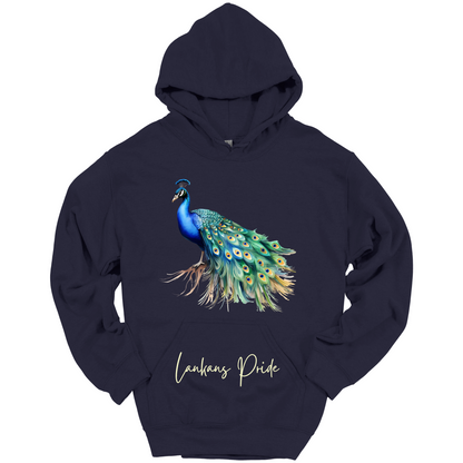 Majestic Peacock Sri Lanka Hoodie
