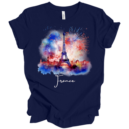 Wanderlust France, Paris: Eiffel Tower Tee