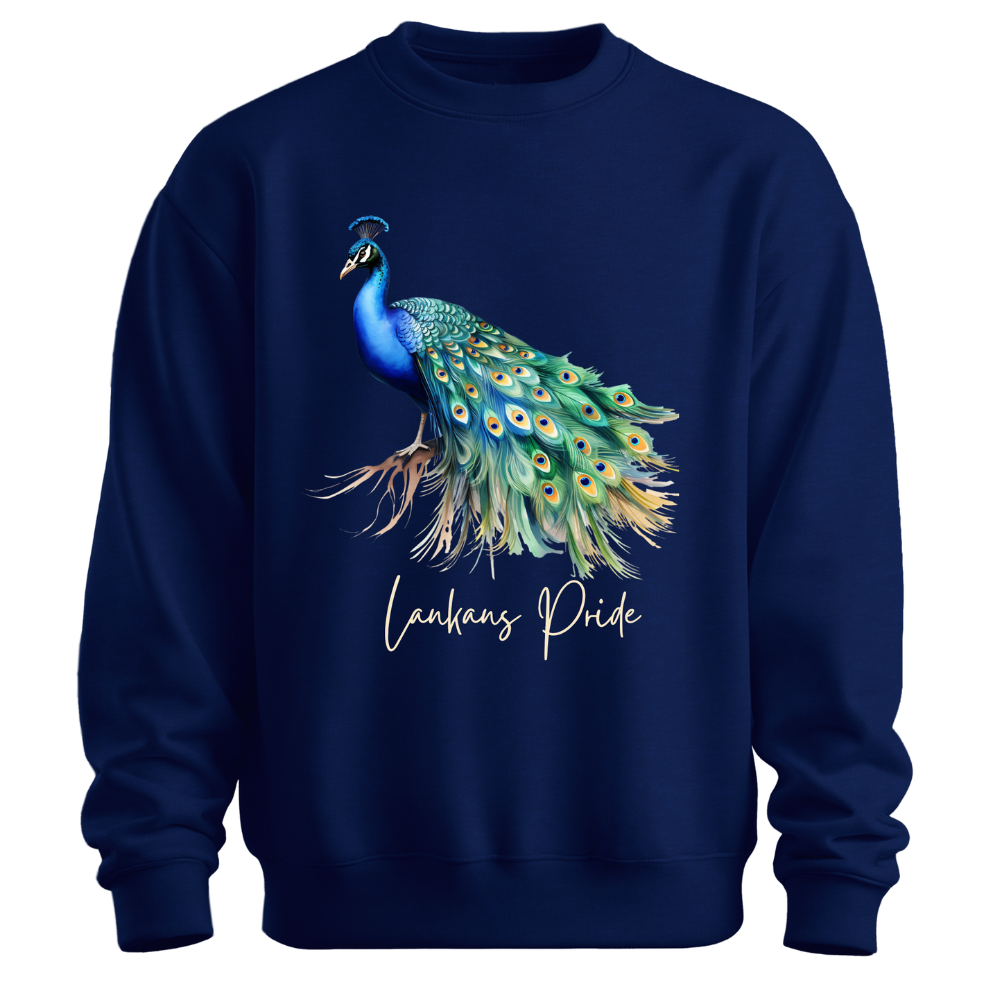 Majestic Peacock Sri Lanka Sweatshirt