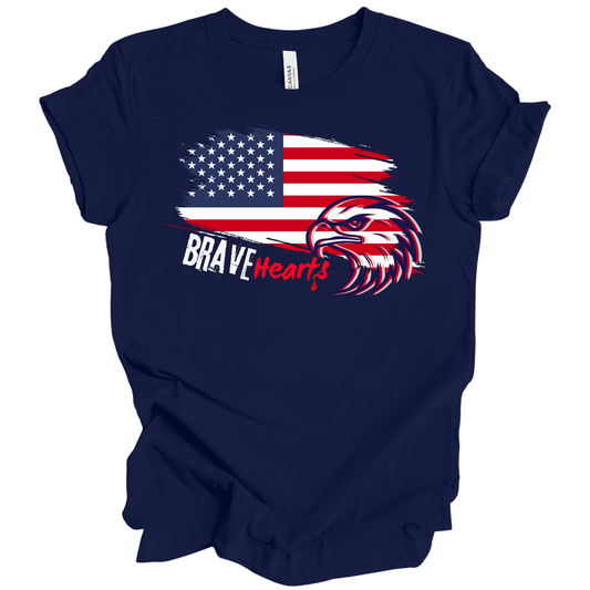 Brave Hearts – Patriot Hawk Tee