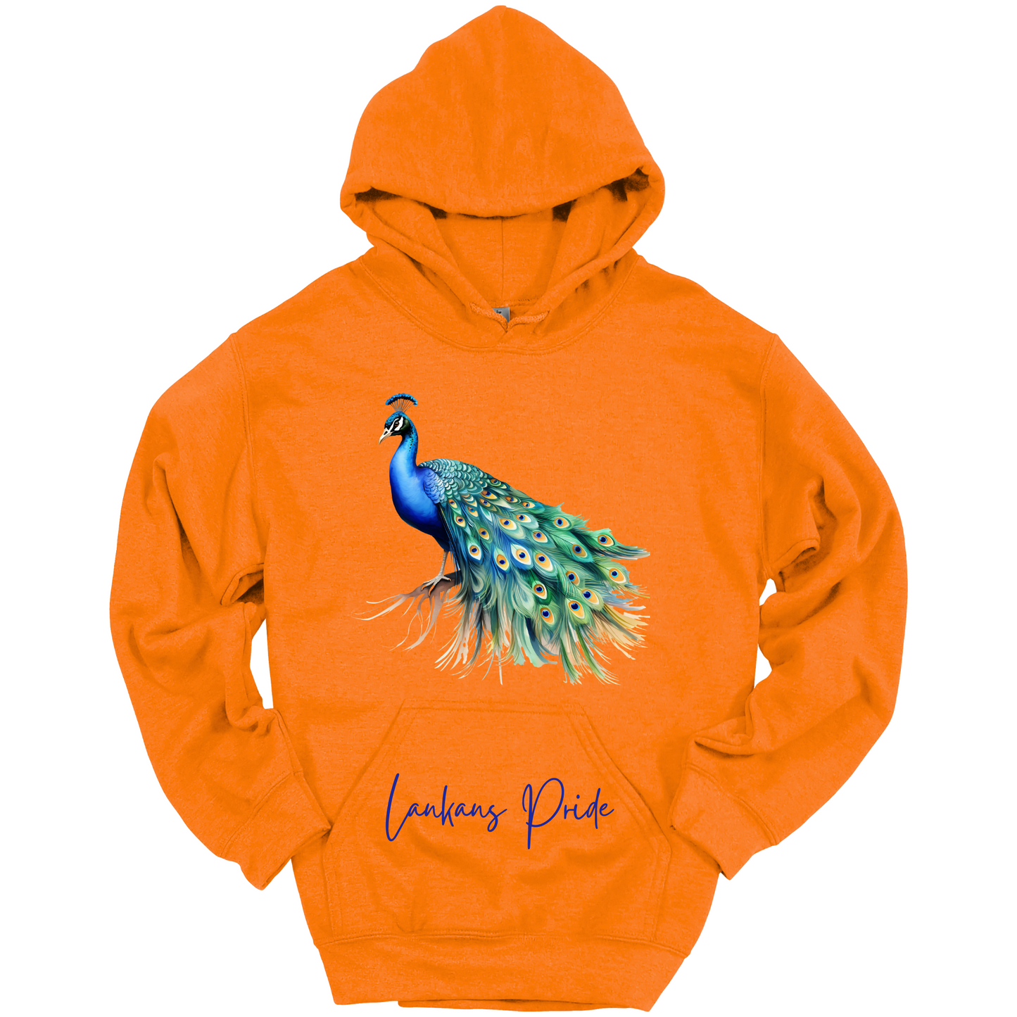 Majestic Peacock Sri Lanka Hoodie
