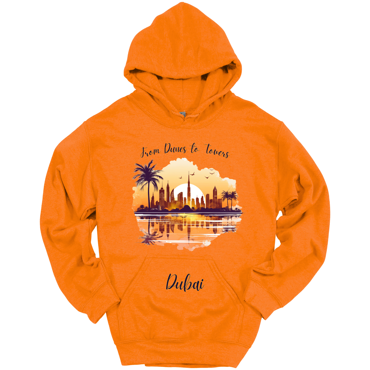 From Dunes to Towers: Dubai Adventure Hoodie