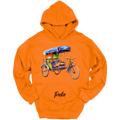 Rickshaw Rides: Explore India Hoodie