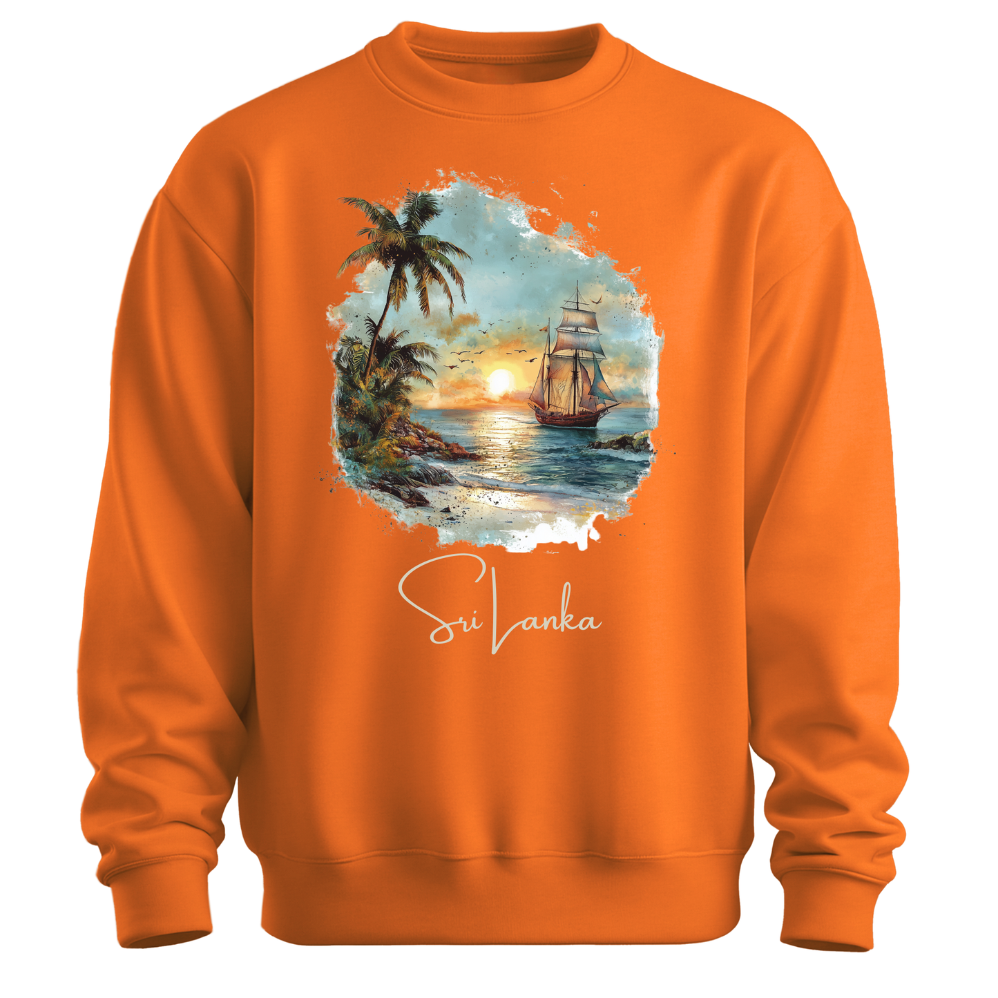 Sri Lanka Escape: Coastal Paradise Sweatshirt