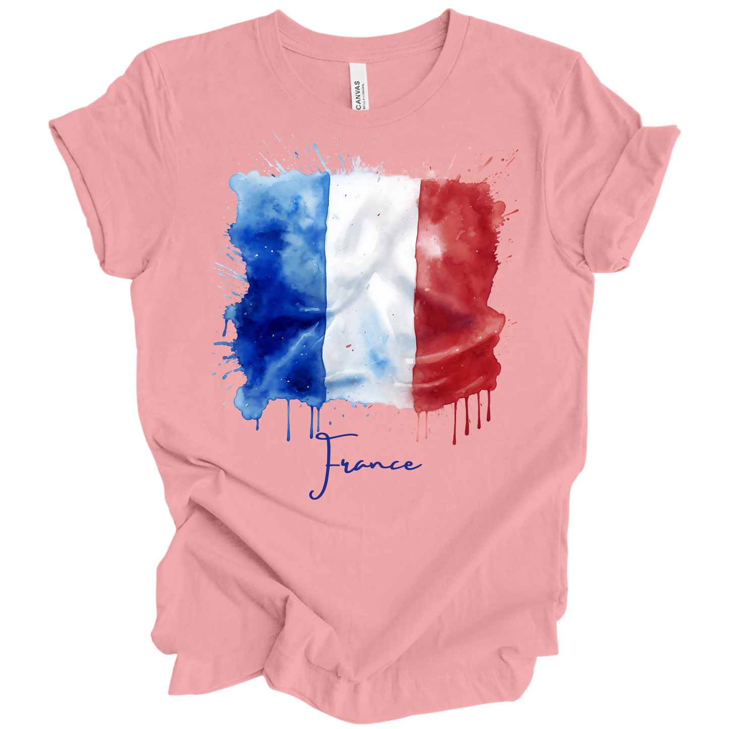 Vive La France: French Flag Tee