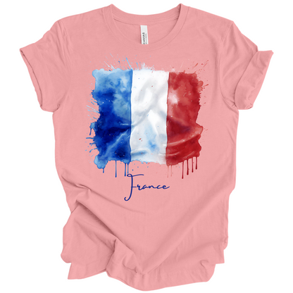 Vive La France: French Flag Tee