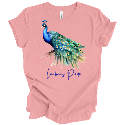 Majestic Peacock Sri Lanka Tee