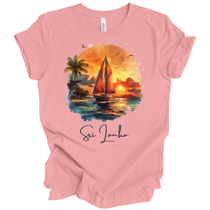 Sri Lanka Sunset Drift Tee